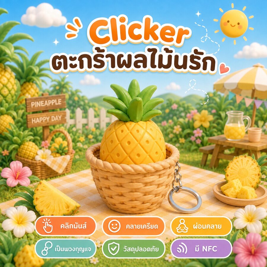 ตะกร้าผลไม้ · สับปะรด
